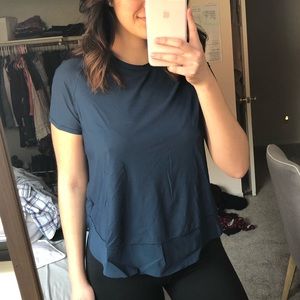 Lululemon size 6 tulip back top